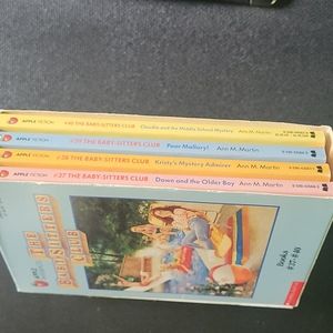 Vintage 1991 Baby-Sitters Club Book Set #37-40